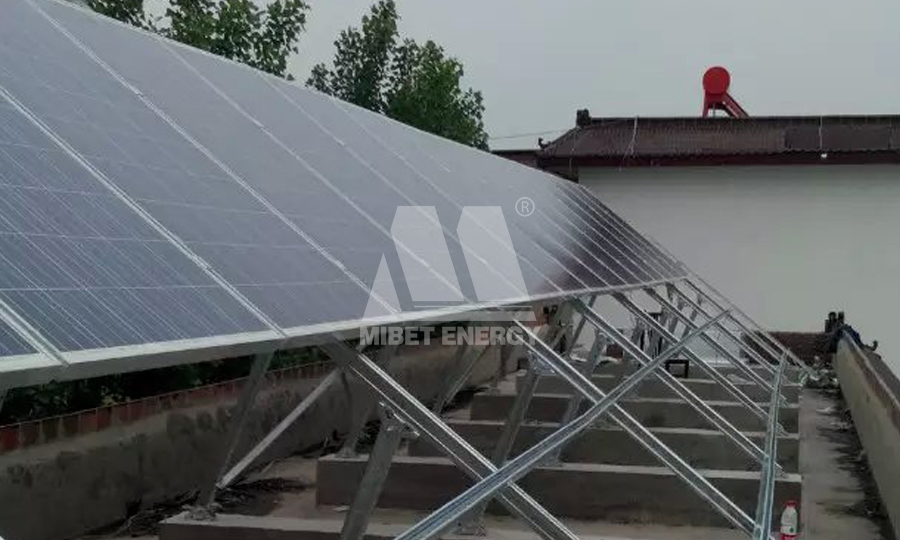 non penetrating solar roof mount