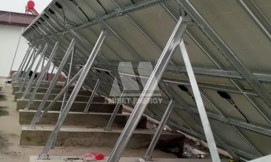 adjustable solar panel mounting system