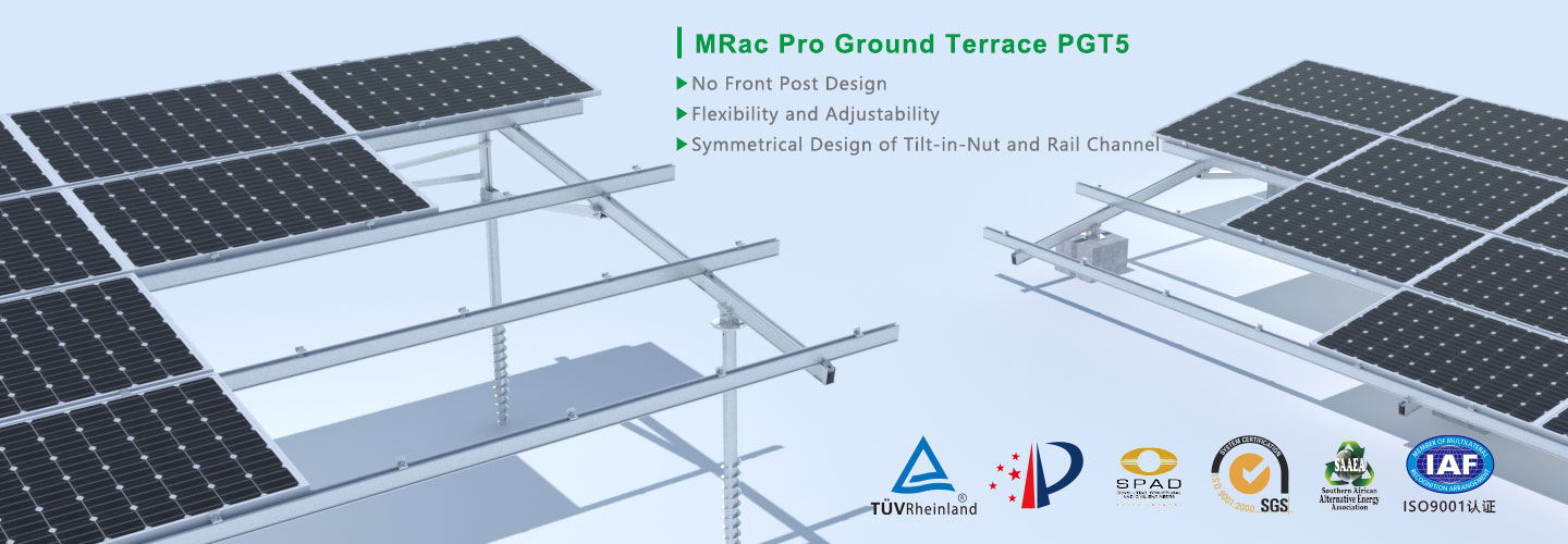 Ground mounted solar structure