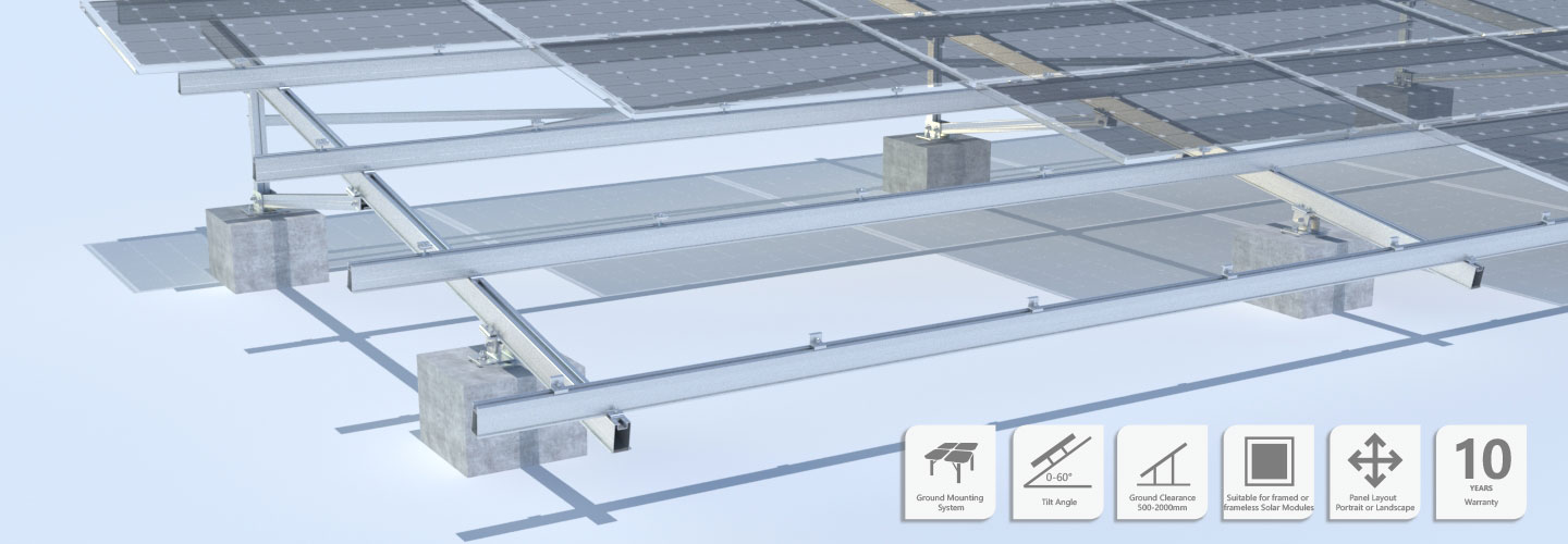 solar panels ground mounted systems