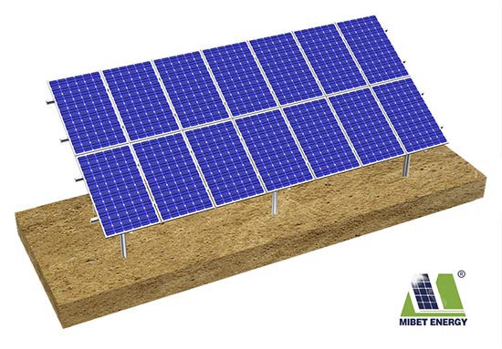 solar round PV mounting system