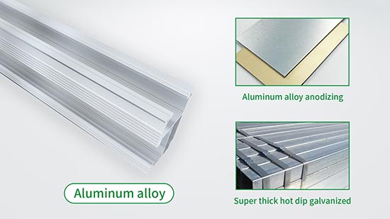 solar round PV mounting system