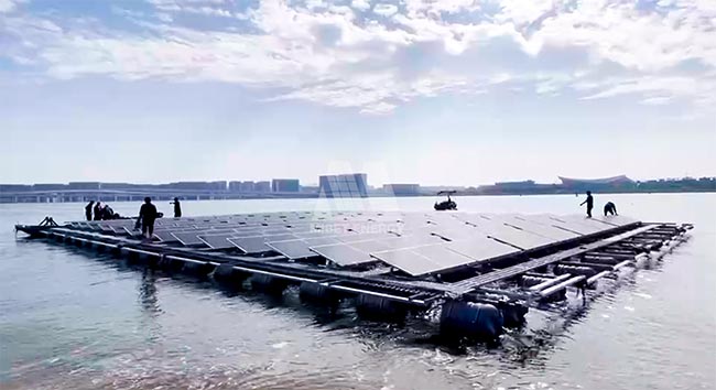 floating solar system