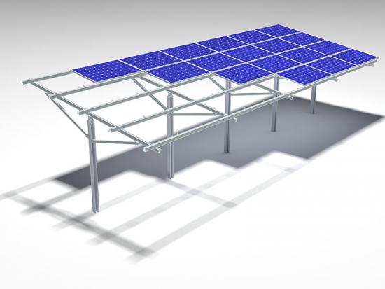 ground mount solar racking