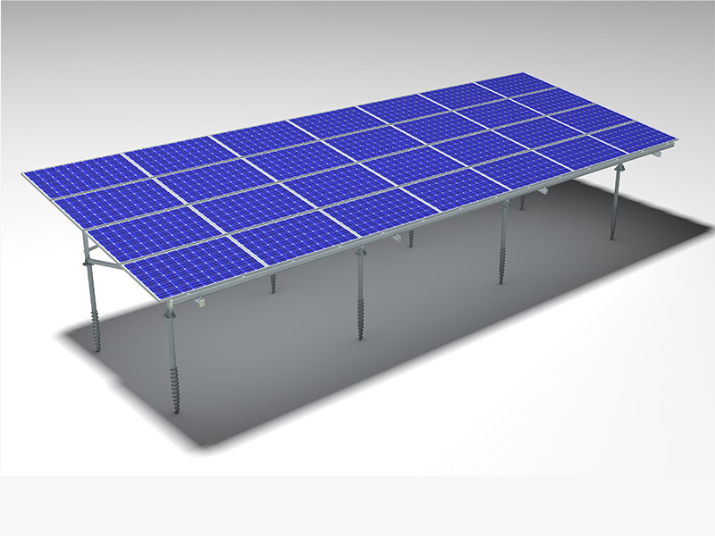 ground mount solar racking systems