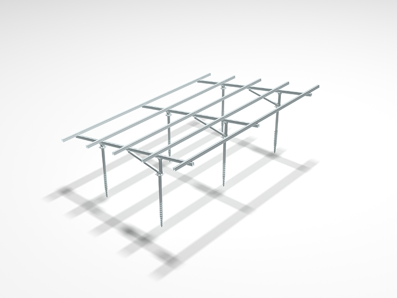 ground solar panel mounting systems