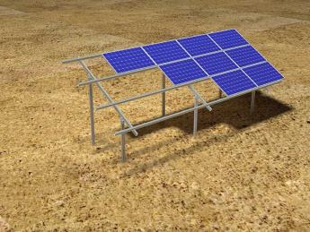 solar panel ground mount kit