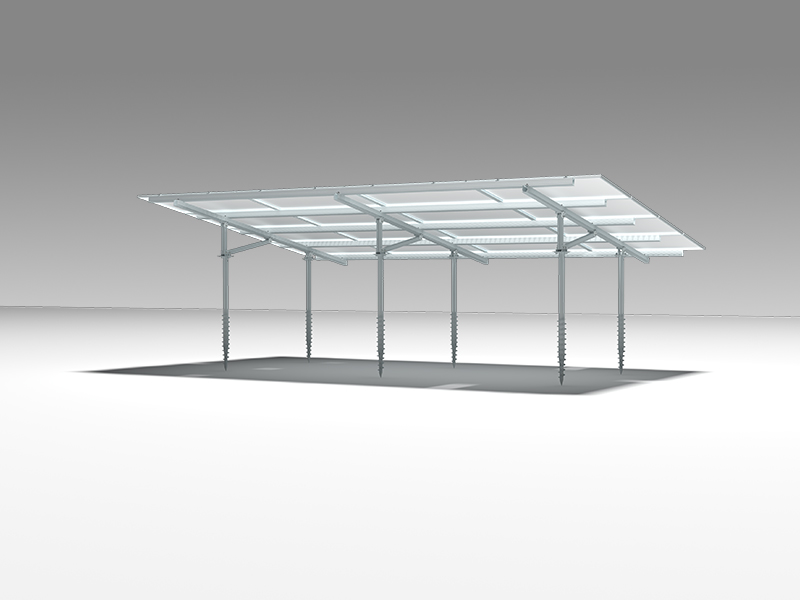 ground solar panel mounting systems