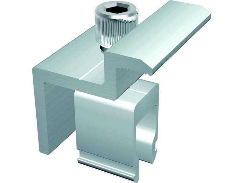 ballasted roof mount solar racking