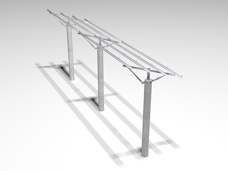 steel ground solar structure