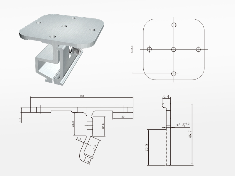 solar brackets for tile roof