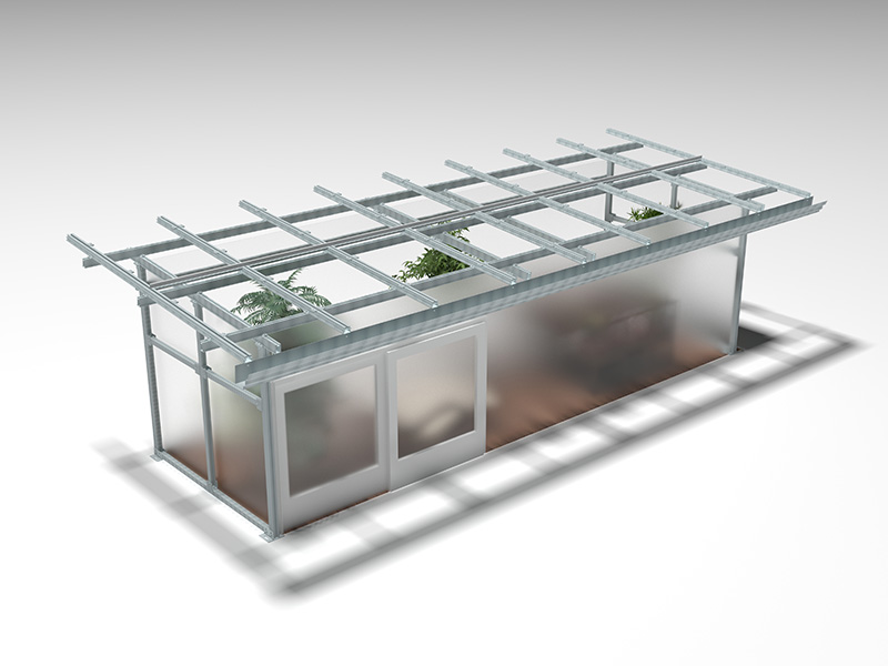 Winter Garden solar mounting system
