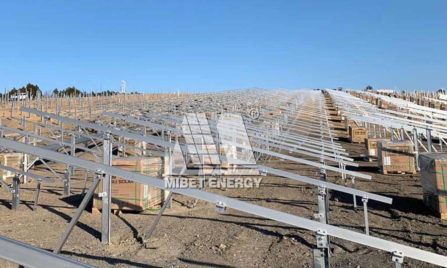 Ground mount solar racking